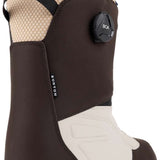 Burton Ruler BOA Snowboard Boot 2024 - A brown and white snowboard boot with a black BOA dial on the side.