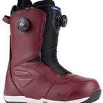 Burton Ruler BOA Snowboard Boot 2024 - Black snowboard boot with a black BOA dial on the side.