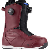 Burton Ruler BOA Snowboard Boot 2024 - Black snowboard boot with a black BOA dial on the side.