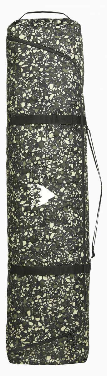 Burton Space Sack Board Bag 2024 - Black bag with white speckles and a handle on top.