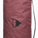 Burton - Space Sack Board Bag 2024 is a dusty rose-colored bag with a zippered top and a handle at the top.