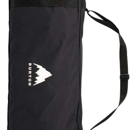 Burton Space Sack Board Bag 2024 - Black bag with a white logo and strap handle on top.