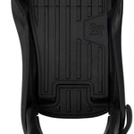 Burton Step On Snowboard Binding - 2024 model with a sleek black design and silver hardware accents.