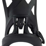 Burton Step On Snowboard Binding 2024 - Black snowboard bindings with silver screws and bolts.
