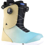 Burton Swath - Black boots with silver BOA dials on top and a black strap at the back.