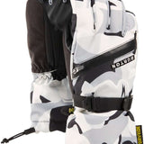 Burton Young Vent Gloves 2024 - A pair of gloves with a black strap across the top and a white logo on the wrist that says "BURTON".