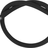 Camelbak Crux Thermal Control Kit 2024 - Black hydration tube with white lettering and a small blue logo on the end.