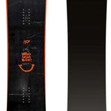 Capita Ladies Urgonnabok Snowboard 2023 - A black snowboard with a white logo featuring a stylized letter "C" and the word "Urgonnabok".