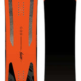 Capita Navigator Snowboard 2023 - A snowboard with a black base and white lettering on top, featuring the word "CAPITA" in large letters.