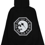 CAPiTA Skull Fleece Hoodie 2023 - A black hoodie with a white skull logo on the front.