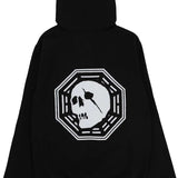 CAPiTA Skull Fleece Hoodie 2023 - A black hoodie with a white skull logo on the front.
