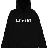 CAPiTA Skull Fleece Hoodie 2023 - A black hoodie with a white skull logo on the chest.