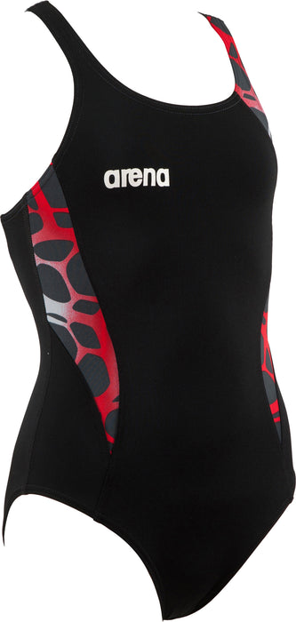 Arena Girls' Carbonite Swim Pro Back Swimsuit