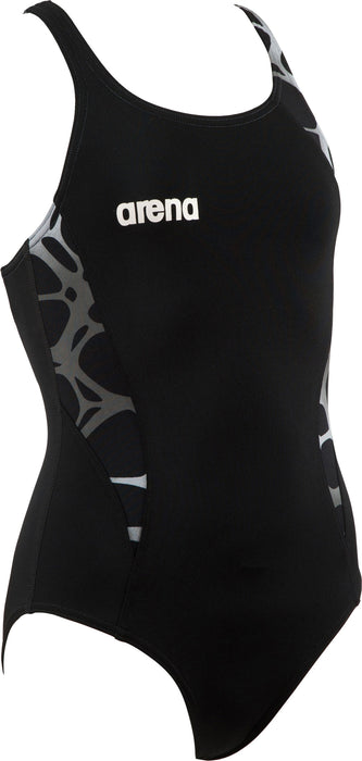 Arena Girls' Carbonite Swim Pro Back Swimsuit