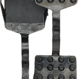 Seirus Cat Tracks Slip-On Walking Sole for Ski Boots - Black rubber sole with textured tread and a strap that attaches to ski boots.