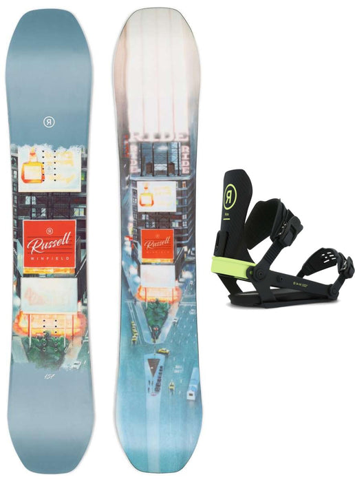 Ride Russell X Algoryhythm LTD Snowboard Package 2024 With Ride A-10 Bindings