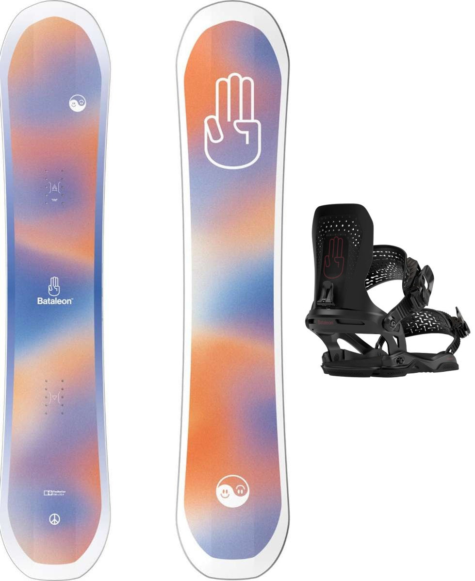 Bataleon Ladies Feelbetter Snowboard Package 2024 With Bataleon Ladies