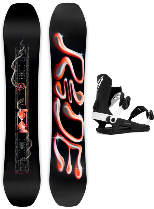 Ride Shadowban Snowboard Package 2024 With Ride C-8 Bindings