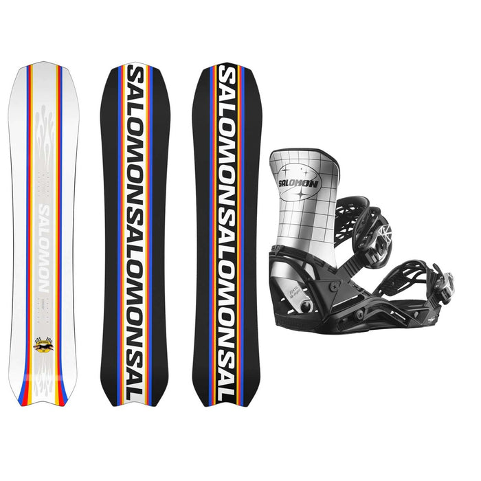 Salomon Dancehaul 2024 Snowback Package With District Pro Snowboard Bindings
