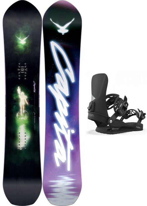 Capita Equalizer by Jess Kimura Snowboard Package 2024 With Union Ladies Juliet Bindings