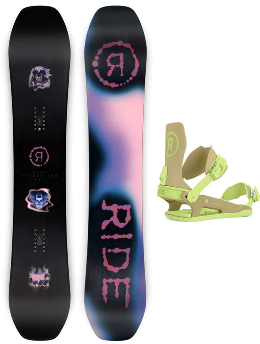 Ride Algorhythm Snowboard Package 2024 With Ride C-6 Bindings