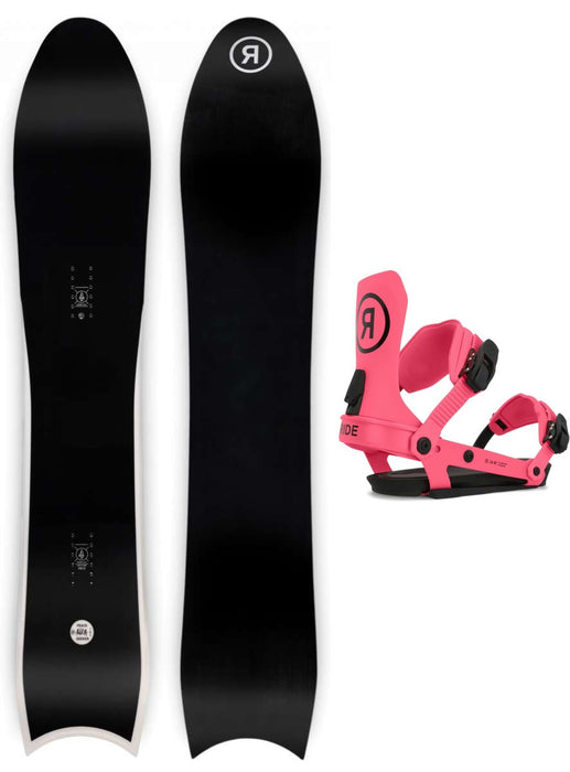 Ride Peace Seeker Snowboard Package 2024 With Ride A-9 Bindings