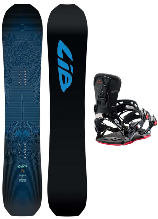 Lib Tech Golden Orca Snowboard Package 2024 With GNU Freedom Bindings