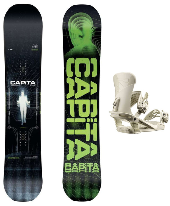 2023 Capita Pathfinder Camber Snowboard with Salomon Trigger Bindings