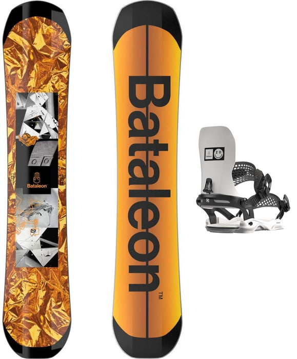 Bataleon Fun Kink Snowboard Package 2024 With Bataleon 20Y Bindings