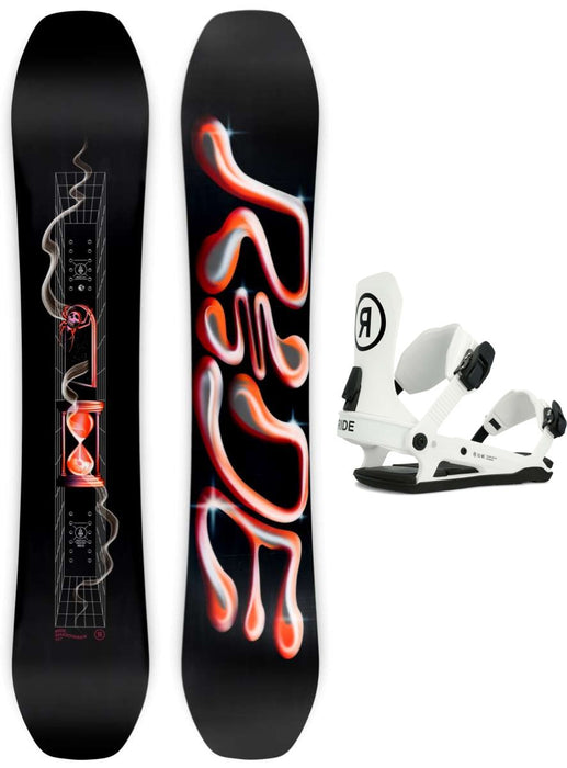 Ride Shadowban Snowboard Package 2024 With Ride C-9 Bindings