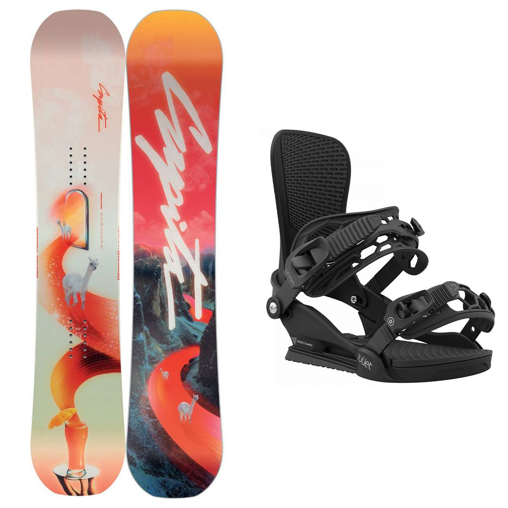 2024 Capita Space Metal Fantasy Snowboard with Union Juliet 