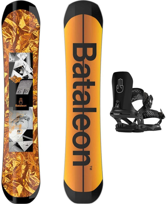 Bataleon Fun Kink Snowboard Package 2024 With Bataleon Chaos Bindings