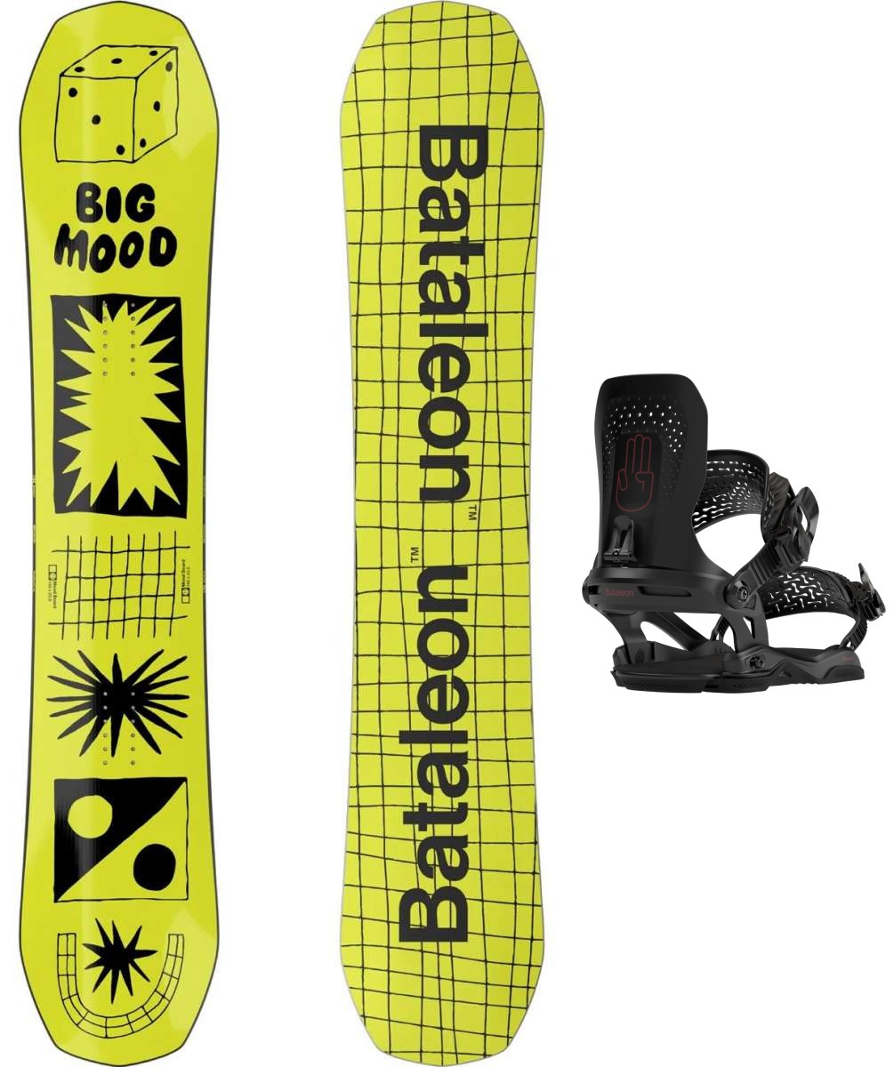 Bataleon Moodboard Snowboard Package 2024 With Bataleon Ladies Donna B — Ski Pro AZ