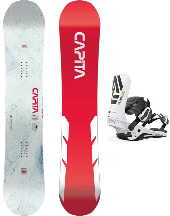 Capita Mercury Snowboard Package 2024 With Union Atlas Pro Bindings