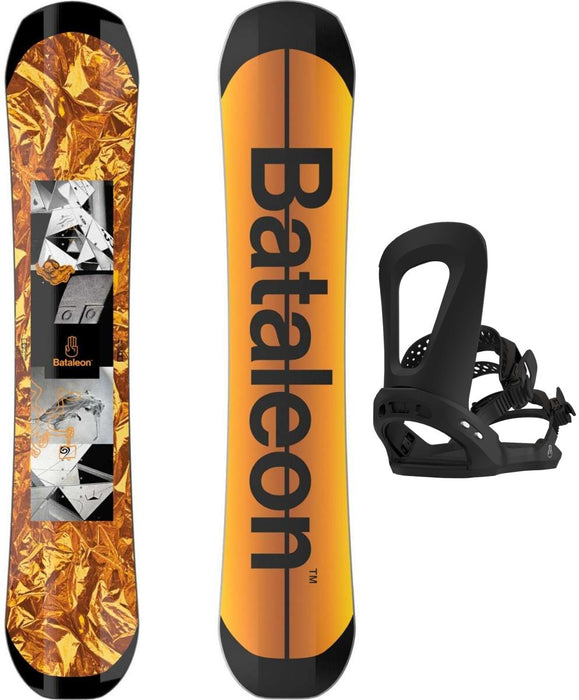 Bataleon Fun Kink Snowboard Package 2024 With Bataleon E-Stroyer Bindings