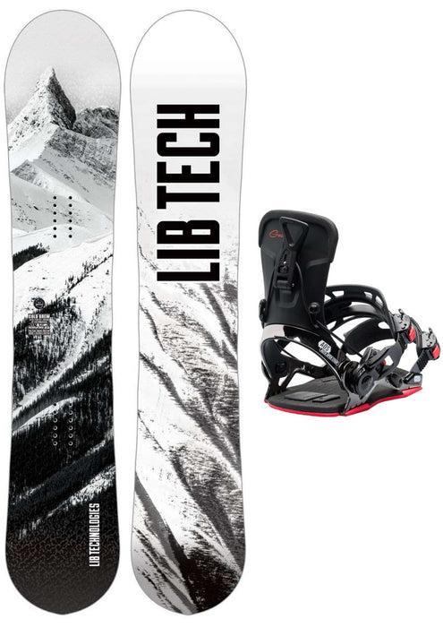 Lib Tech Cold Brew Snowboard Package 2024 With GNU Freedom Bindings