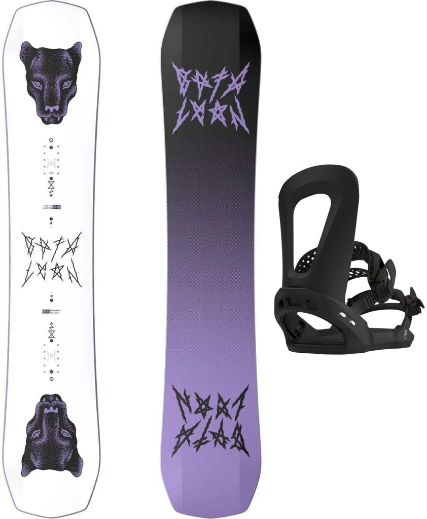 Bataleon Disaster Snowboard Package 2024 With Bataleon E-Stroyer