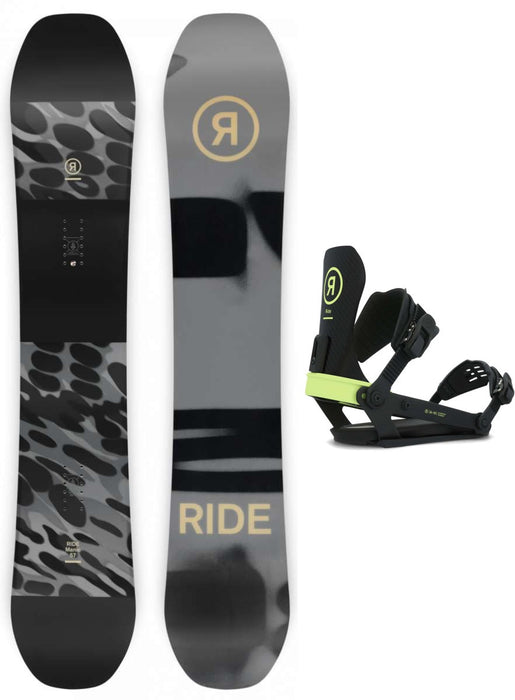 Ride Manic Snowboard Package 2024 With Ride A-10 Bindings