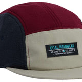 Coal Bridger Low Profile Cap 2024 - Beige hat with a black logo on the front and a brown strap at the back.