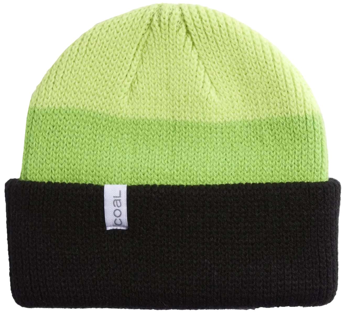 Coal Frena Low Profile Beanie 2023 - A light green beanie with a black band at the bottom.