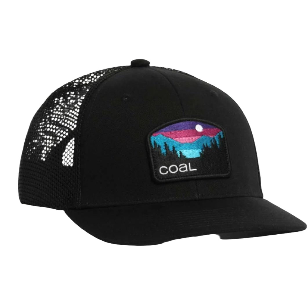 Coal Hauler One Low Cap 2023 - A black baseball cap with a mesh back and a small embroidered logo on the front.
