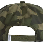 Coal Uniform Cap 2023 - A camouflage baseball cap with a dark green bill and button on top.