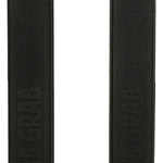 Crab Grab Grab Rails - Black straps with silver metal hardware.