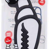 Crab Grab Mega Claw Stomp Pad 2024 - Black stomp pad with white logo and textured surface.