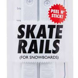Crab Grab - Skate rails for snowboards with a black metal design.