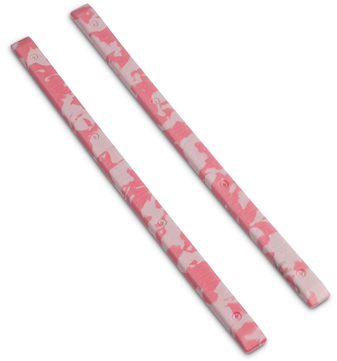 Crab Grab Skate Rails 2024 - Pink rails with a textured pattern of abstract shapes and lines, featuring a pink color scheme.