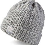 Dakine Addison Beanie 2024 - A light gray beanie with a small embroidered logo on the front.