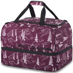 Dakine Boot Locker 69L Bag 2024 - A large, rectangular bag with a zippered top and two black handles on top. It has a white logo that reads "DAKINE" in the center of the front.