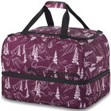 Dakine Boot Locker 69L Bag 2024 - A large, rectangular bag with a zippered top and two black handles on top. It has a white logo that reads "DAKINE" in the center of the front.