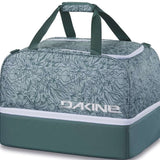 Dakine Boot Locker 69L Bag 2024 - A large, rectangular bag with a gray and white patterned design, featuring a zippered top and two handles.